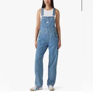 Levi's Light Blue Denim Women's Overalls